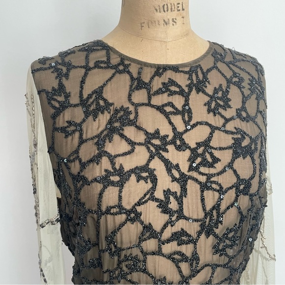 Dries Van Noten Beaded Silk Top - Picture 9 of 15
